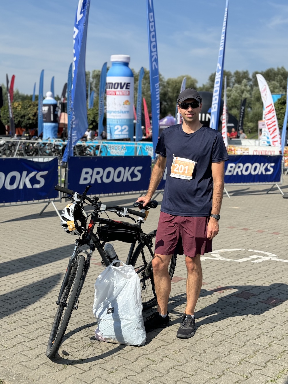 Pierwszy start w triathlonie